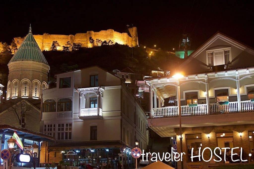 Traveler hostel Tbilisi Eksteriør bilde
